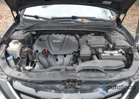 2013 Hyundai Sonata Gls из США, поврежденный, VIN 5NPEB4ACXDH553330